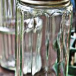 Vintage Glass Spice Jars
