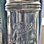 Vintage Glass Refrigerator-Freezer Jar